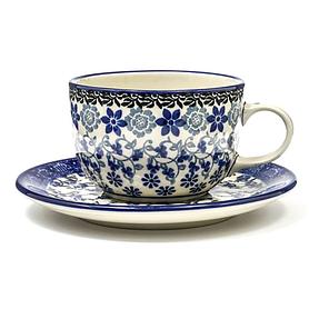 Kop en schotel 240 ml Belle Fleur