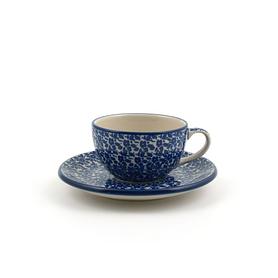 Kop en schotel 200 ml Indigo