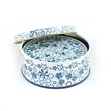 Blik met onderzetters 6x 1