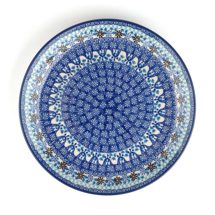 Dinerbord 25,5 cm Blue Coral