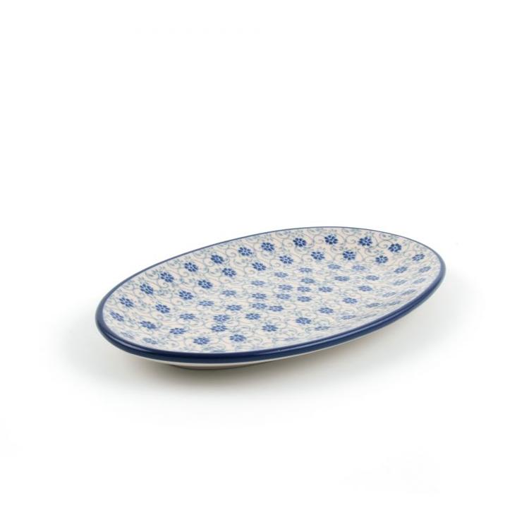 Ovale schaal Flower Foutain 1