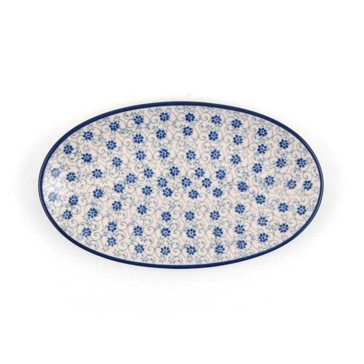 Ovale schaal Flower Foutain 2