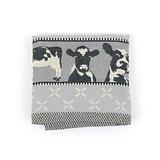 Tea Towel Cows Grey 3