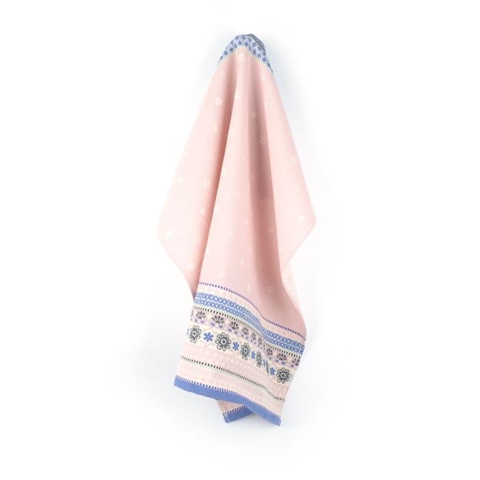 Tea Towel Fresh Pink 1